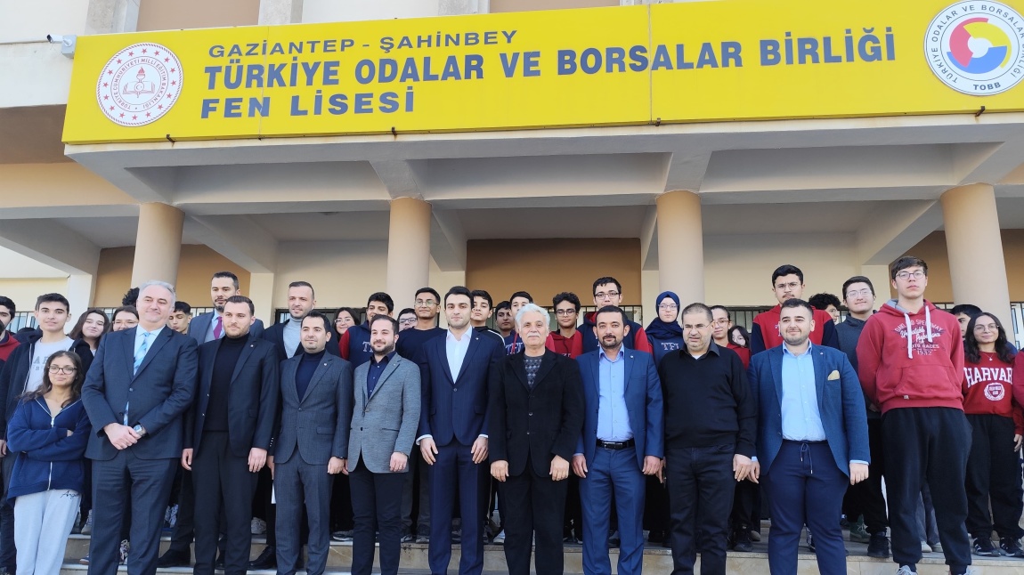 TOBB Gaziantep Genç Girişimciler Yönetim Kurulu‘ndan Okulumuza Ziyaret